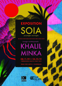 Exposition Khalil Minka et SOIA. Du 8 novembre au 24 décembre 2019 à CUGNAUX. Haute-Garonne.  14H00